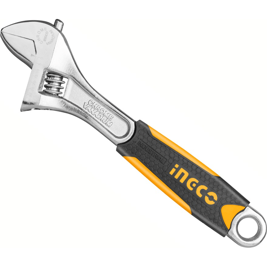 Ingco Adjustable Wrench Soft Handle - KHM Megatools Corp. Ingco Adjustable Wrench Soft Handle - KHM Megatools Corp.